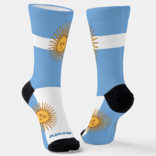 Argentina Flag Patriotic, Sustainable Argentina Socks