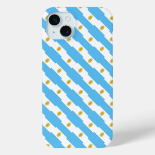 Argentina flag pattern iPhone 15 mini case