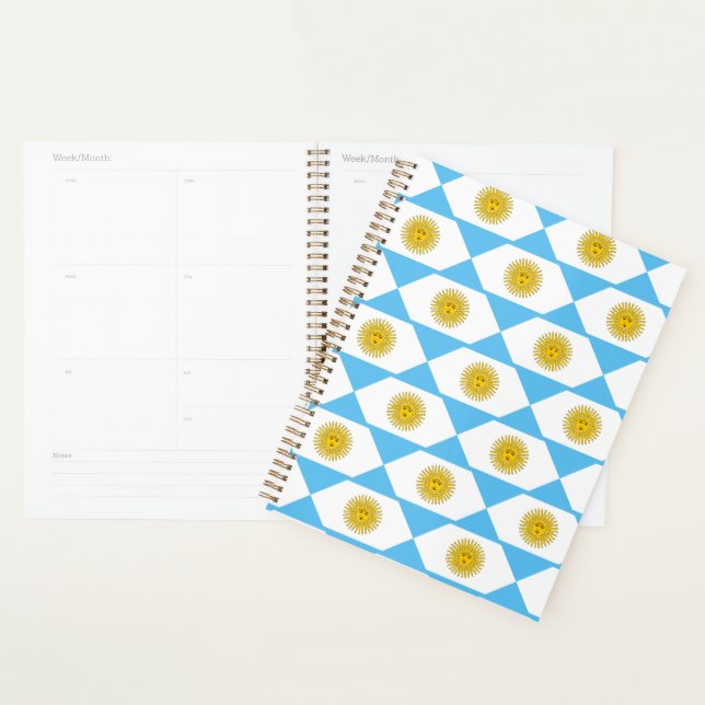 Argentina flag pattern planner (Display)