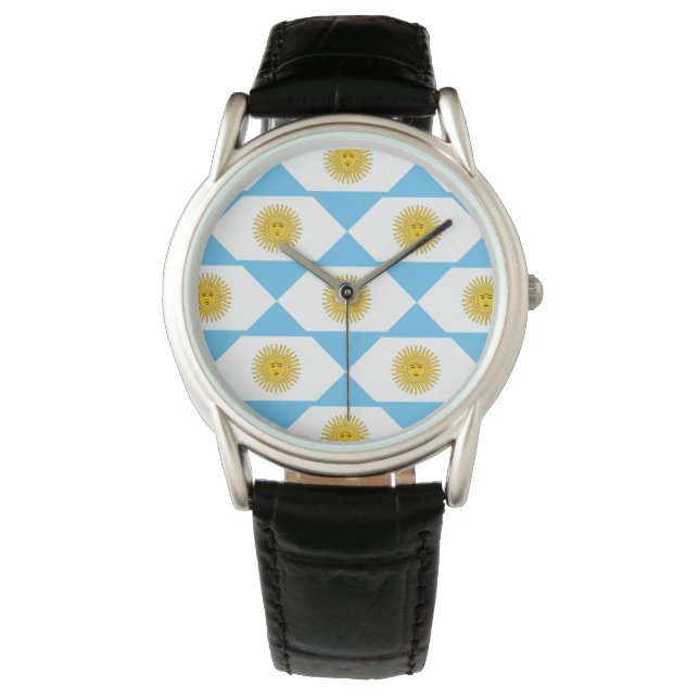 Argentina flag pattern watch (Front)