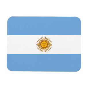 Argentina Flag Premium Magnet