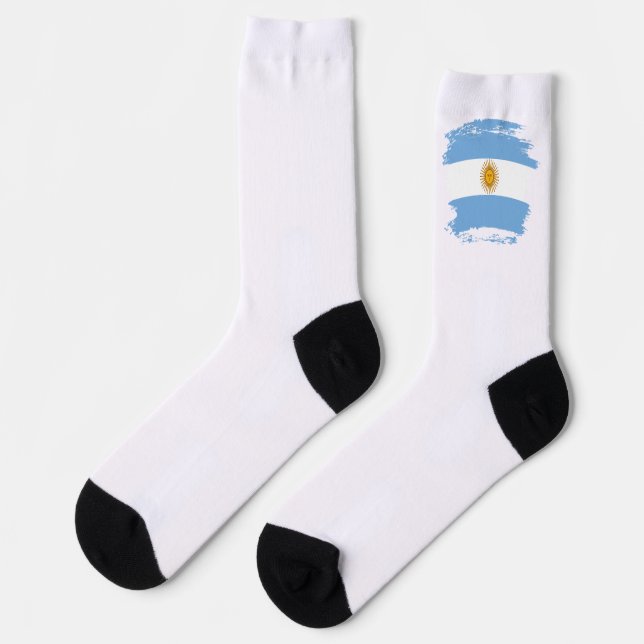 Argentina flag socks (Left)
