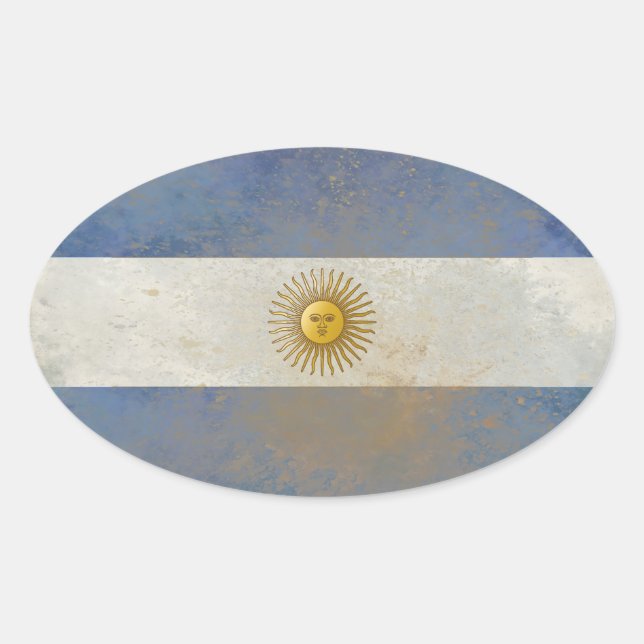 Argentina Flag Stickers (Front)