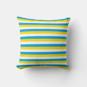 argentina flag stripes country symbol blue white y cushion