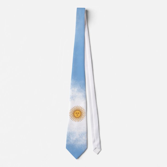 Argentina Flag Tie (Front)