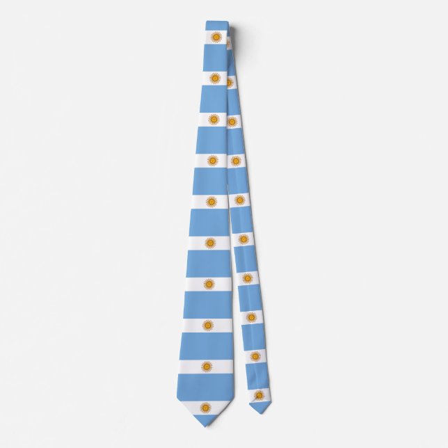 Argentina Flag Tie (Front)