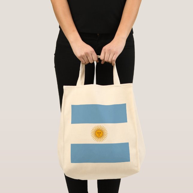 Argentina flag tote bag (Front (Product))