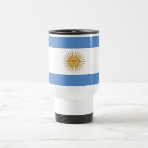 Argentina Flag Travel Mug
