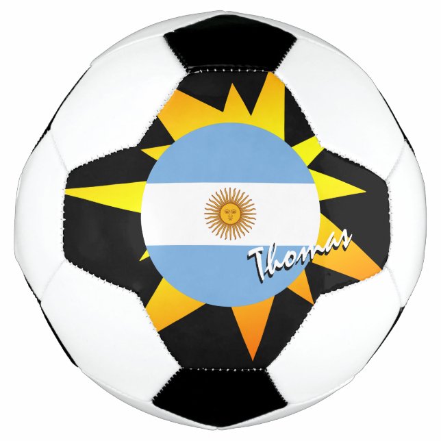 Argentina Football & Argentina Flag / BANG Soccer Ball (Front)