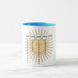 Argentina Football Journey: 2010-2026 Sun Tee Mug