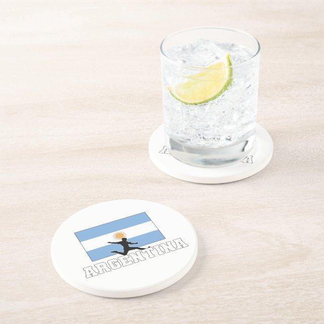 Argentina Football Soccer National Team Coaster (Side)