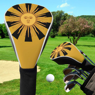 Argentina Golden Sun, Sol de Mayo Golf Head Cover