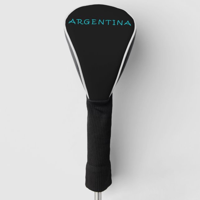 Argentina, I love Argentina Golf Head Cover (Front)