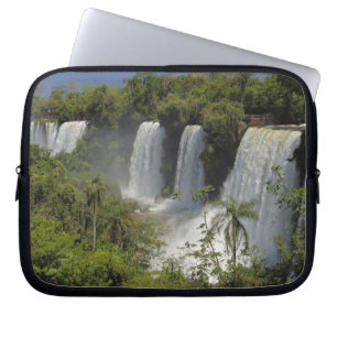 Argentina, Iguacu Falls in sun. Laptop Sleeve