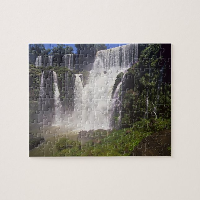 Argentina; Igwazu; Igwazu Falls. Salto San Jigsaw Puzzle (Horizontal)