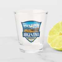 Argentina Illustration Retro Badge