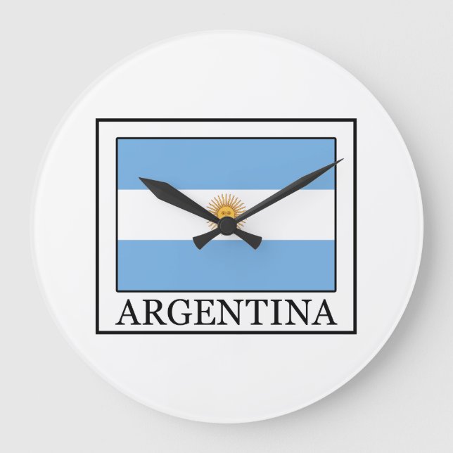 Argentina Large Clock (Front)