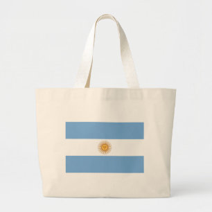 argentina large tote bag