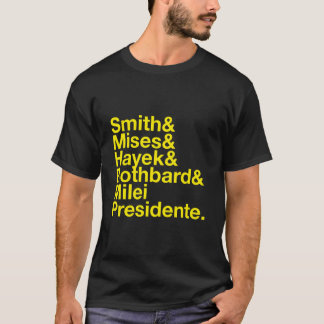 Argentina Libertaria Javier Milei Presidente 2023 T-Shirt