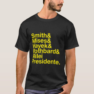 Argentina Libertaria Javier Milei Presidente 2023 T-Shirt