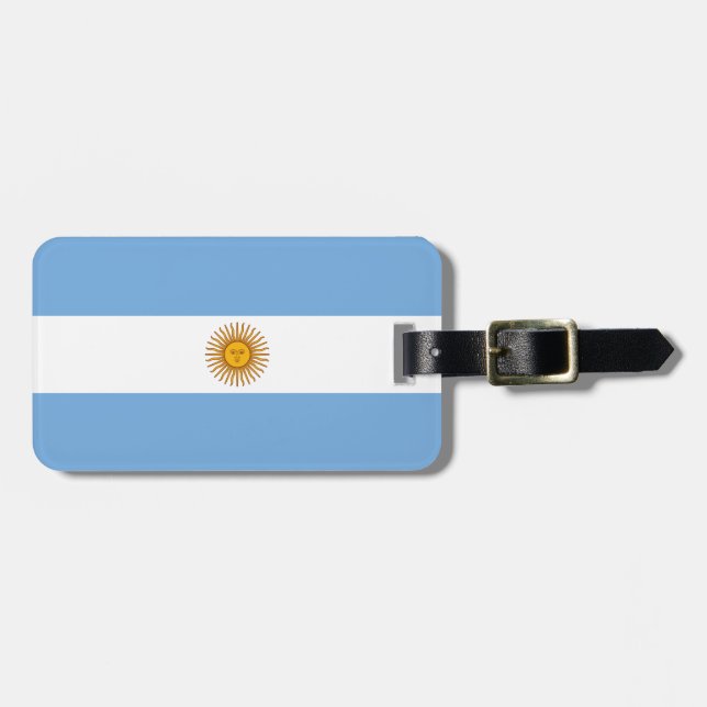 Argentina Luggage Tag (Front Horizontal)