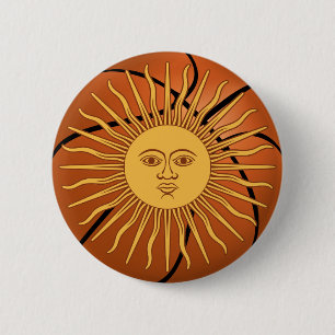 Argentina National Basketball Team 6 Cm Round Badge