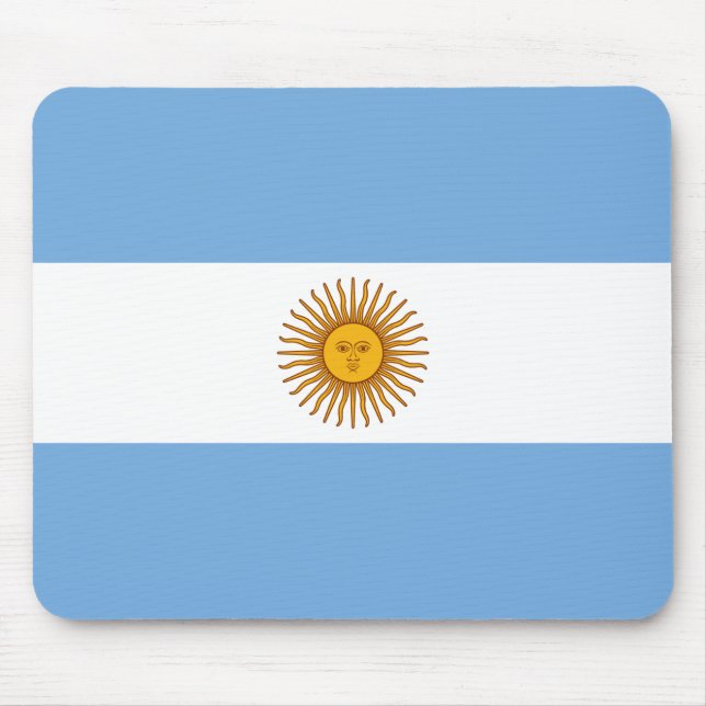 Argentina National Flag Mouse Pad (Front)
