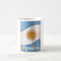 Argentina National flag vacation poster