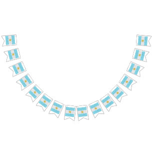 Argentina Oil Painting Drawing Bunting