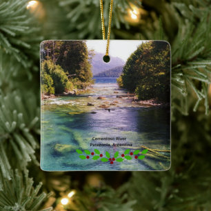 Argentina, Patagonia  Ceramic Ornament