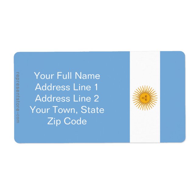 Argentina Plain Flag (Front)