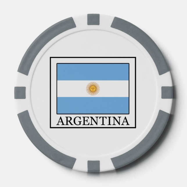 Argentina Poker Chips (Front)