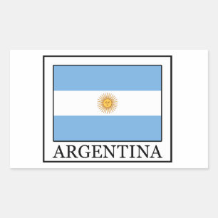 Argentina Rectangular Sticker