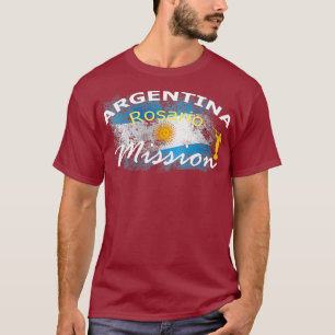 Argentina Rosario Mormon LDS Mission Missionary T-Shirt