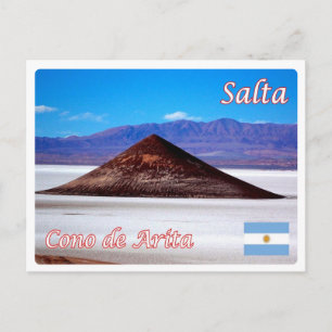 Argentina - Salta - Cono de Arita - Postcard
