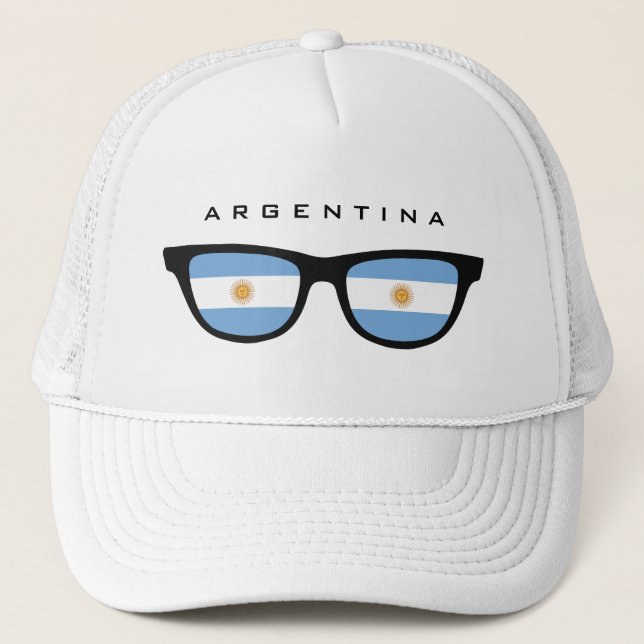 Argentina Shades custom hat (Front)