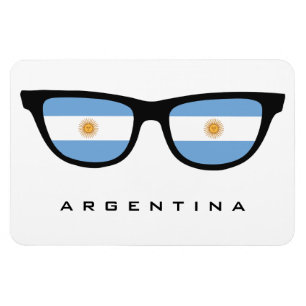 Argentina Shades custom text & colour magnet