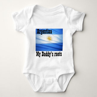 Argentina soccer baby bodysuit