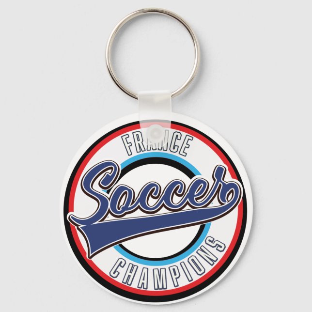 Argentina Soccer Champions Keychain (Front)
