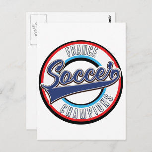 Argentina Soccer Champions Postcard