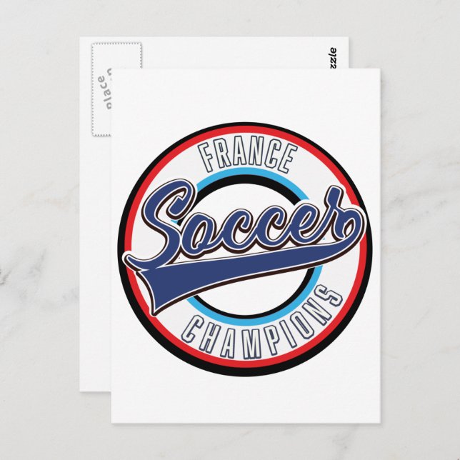 Argentina Soccer Champions Postcard (Front/Back)