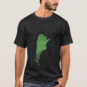 Argentina Soccer Football Court T-Shirt