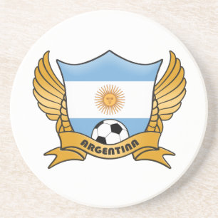 Argentina Soccer Futball Coasters