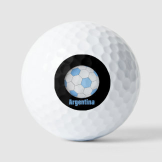 Argentina soccer golf balls