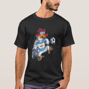 Argentina Soccer Rooster Player Football  Argentin T-Shirt
