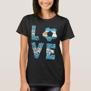 Argentina Soccer Team Argentina Love Ll Argentinia T-Shirt