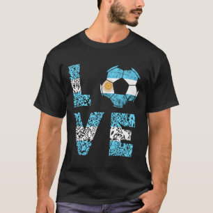Argentina Soccer Team Argentina Love Ll Argentinia T-Shirt