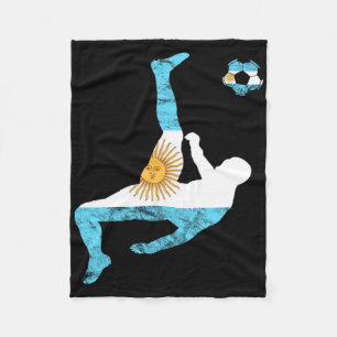 Argentina Soccer Team Sun Of May Buenos Aires Arge Fleece Blanket