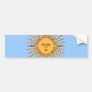 Argentina Sol de Mayo Bumper Sticker