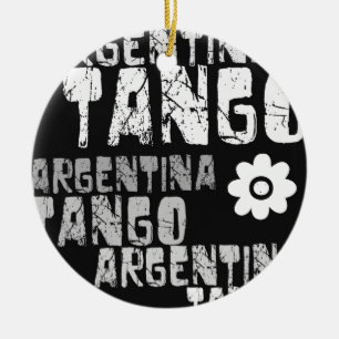 Argentina Tango Ceramic Ornament